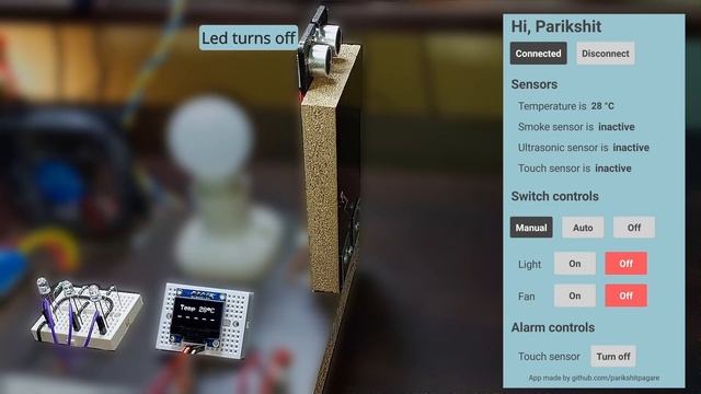 Complete Smart Home Automation System using ESP32 | Bluetooth & RTOS | Android App смотреть онлайн