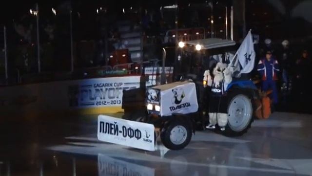 Предматчевое шоу ХК Трактор PlayOff 2013 смотреть онлайн