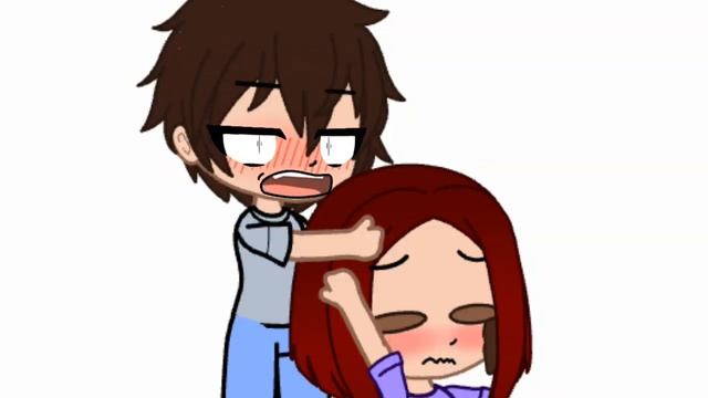 🌚//мем//гача//Серый и Полина 🤍💜// мне просто скучно😅💚 смотреть онлайн