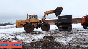 Кировцы в работе, а так же МТЗ-1221 и КамАЗы! (К-700, К-701, Кировец, Беларус, Kirovets, Belarus,MT