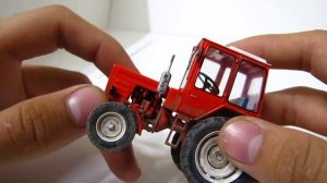 Масштабная модель трактора Т-25 в масштабе 1:43