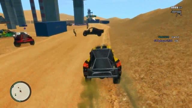 GTA IV - PC - Trophy Truck Event: Stunts/Demo Derby/BUSTED! & Custom Race (23rd April '13) смотреть онлайн