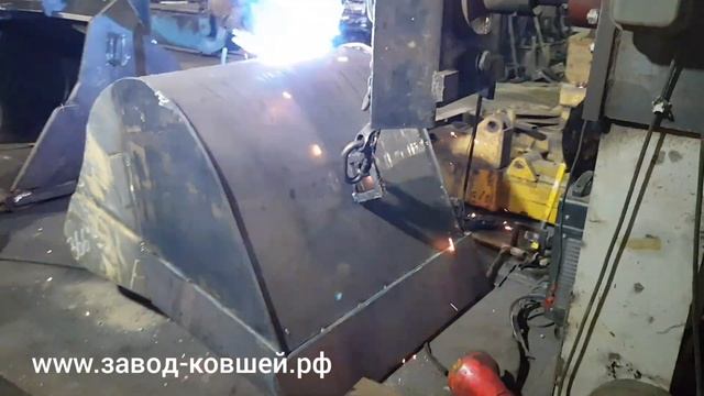 ремонт ковша. ЗАВОД КОВШЕЙ / Excavator bucket repair. BUCKET-FACTORY.RU смотреть онлайн