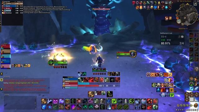 WoW: Dragonflight - Neltharion's Lair+11 Tyra - Blood DK POV смотреть онлайн