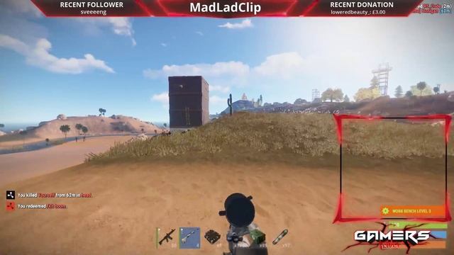 Highlight: Lets Play Rust 5 Mins Of Madness - 100X Battlefield Server смотреть онлайн