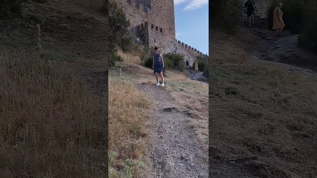 Куда сходить в Судаке? Генуэзская крепость ч. 2 КРЫМ #море #пляж #крепость #солнце #черноеморе