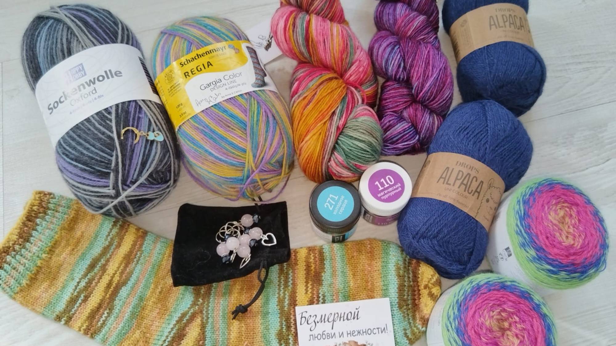 Мой подарок от спонсора Носочной коробочки / конкурс март 2025 смотреть онлайн