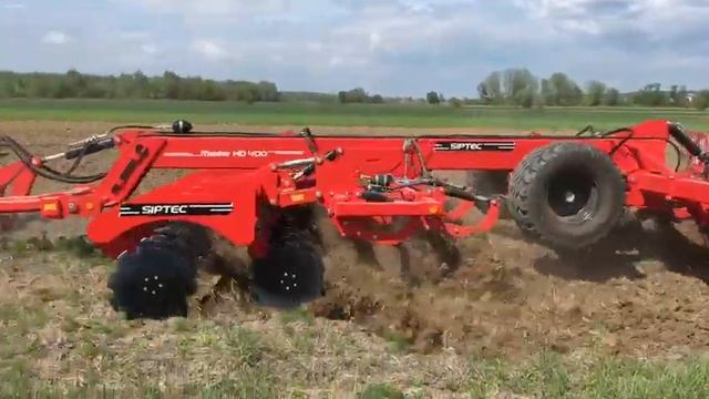 Диско-лаповый культиватор SIPTEC модели Master HD 400 смотреть онлайн