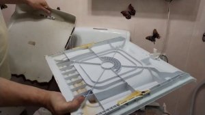 ремонт крышки стиральной машины Индезит indesit, Аристон ariston