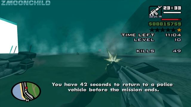 First-Person mod - GTA San Andreas - Vigilante mission смотреть онлайн