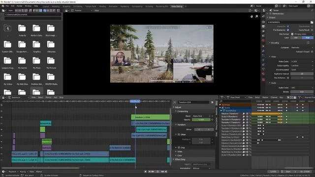 A REAL VIDEO EDITED WITH BLENDER - Advantages, Possibilities, PITFALLS смотреть онлайн