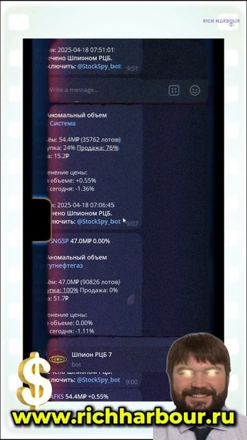 🚀 Шпион РЦБ: Ваш верный помощник в мире трейдинга! 📈