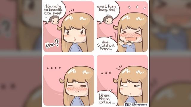 Comics About Everyday Life Situations Made By Hito And Senpai смотреть онлайн