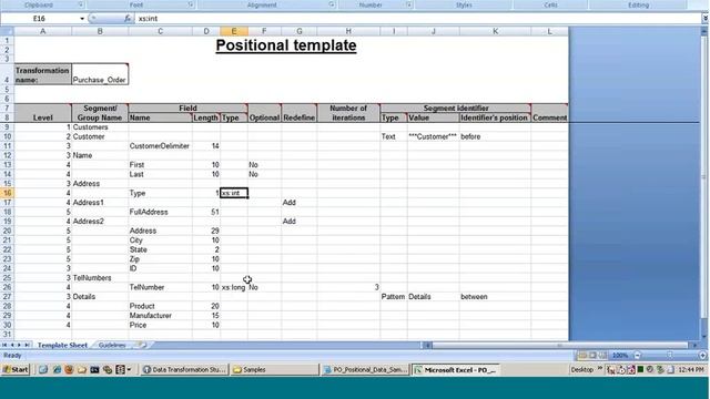 Convert B2B DT DEMO- Positional Import смотреть онлайн