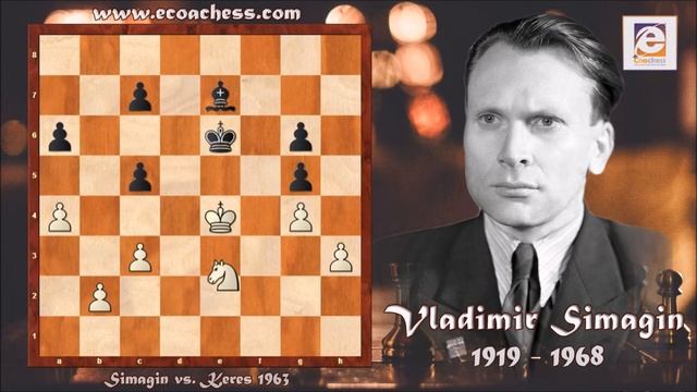 Greatest Chess Positional Play! Simagin vs. Keres Moscow 1963 смотреть онлайн