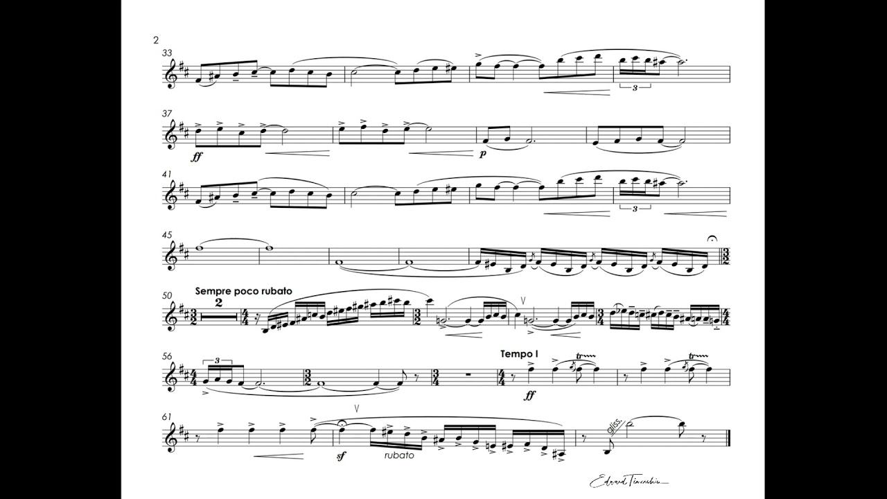 Shchedrin, Rodion - Spanish Dance (Imitating Albéniz) - Timofei Dokshizer trumpet