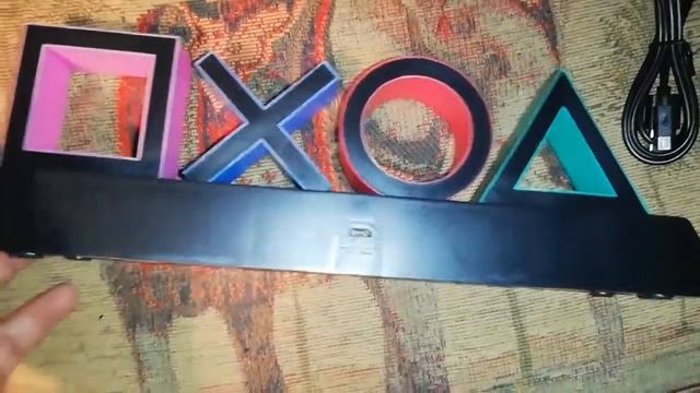 Playstation Icons Light Unboxing смотреть онлайн