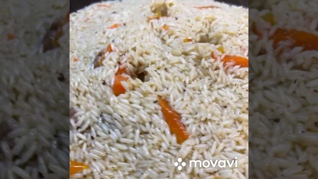 Узбекский плов в японской кухне🔥🔥🔥✅#плов #баранина