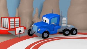 СДУВАТЕЛЬ ЛИСТЬЕВ - Трансформер Карл в Автомобильный Город 🚚 ⍟ детский мультфильм