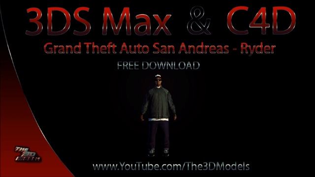 Cinema 4D/ 3DS Max | GTA SA Ryder Model Download смотреть онлайн