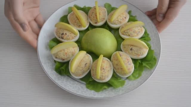 Шикарная закуска на праздничный стол за копейки! Быстро и очень вкусно! смотреть онлайн