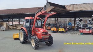Японский трактор Yanmar EF585