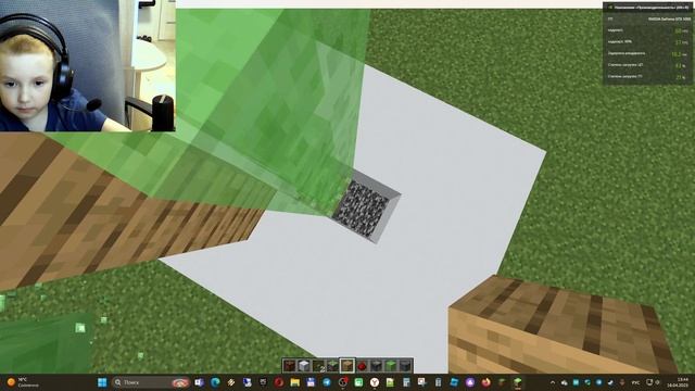 Постройка лифта в Майнкрафт