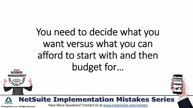 NetSuite Implementation Mistakes Series (Mistake 1 of 7) смотреть онлайн