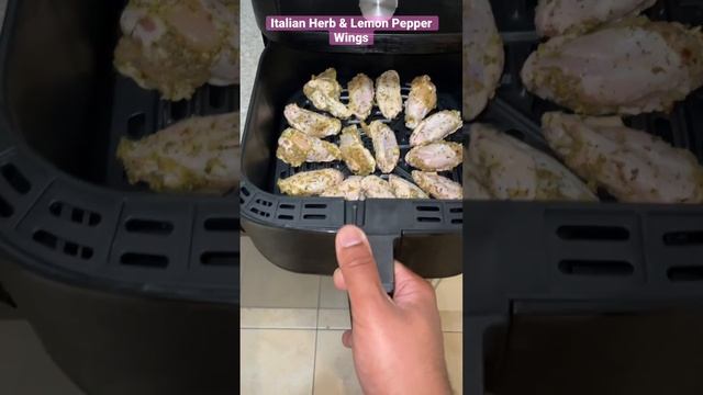 Italian Herb & Lemon Pepper Wings with Spicy Mustard Mayo Sauce #foodaddict #wings #spicy #deliciou смотреть онлайн