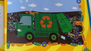 Детская книжка "Синий Трактор и его друзья. Синий трактор и мусоровоз" - Читаем вслух