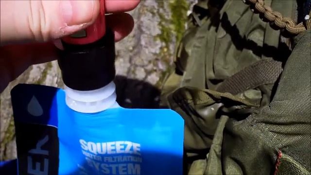 Quick practice with the mini Sawyer water filter смотреть онлайн