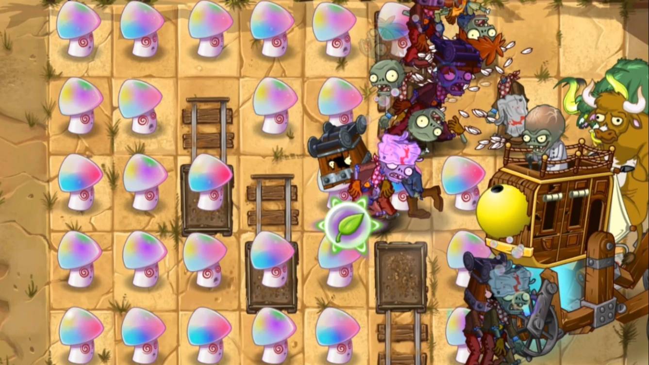 Грибной баг в PVZ2