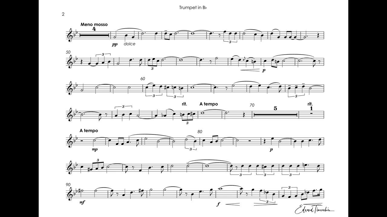 Abramyan, Eduard - Concert scherzo - Yuri Usov trumpet Bb смотреть онлайн