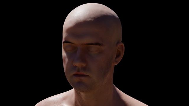 Blender Cycles Skin shader SSS with Random walk смотреть онлайн