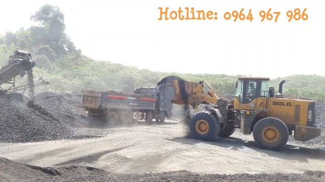 Máy xúc lật SDLG liên doanh VOLVO Model: LG953N gầu 3.6 m3 смотреть онлайн