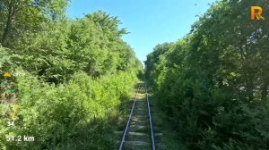 🚄 4К SmartTV ➤ Вид машиниста поезда  Кордова - Коскин (Трен-де-лас-Сьеррас, Аргентина)! ч. 3/3. UHD