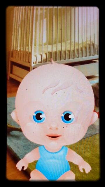 Talking Baby Boy BabyTV Grandpa's Gallery Claude Monet Ending fast motion 8mm english смотреть онлайн