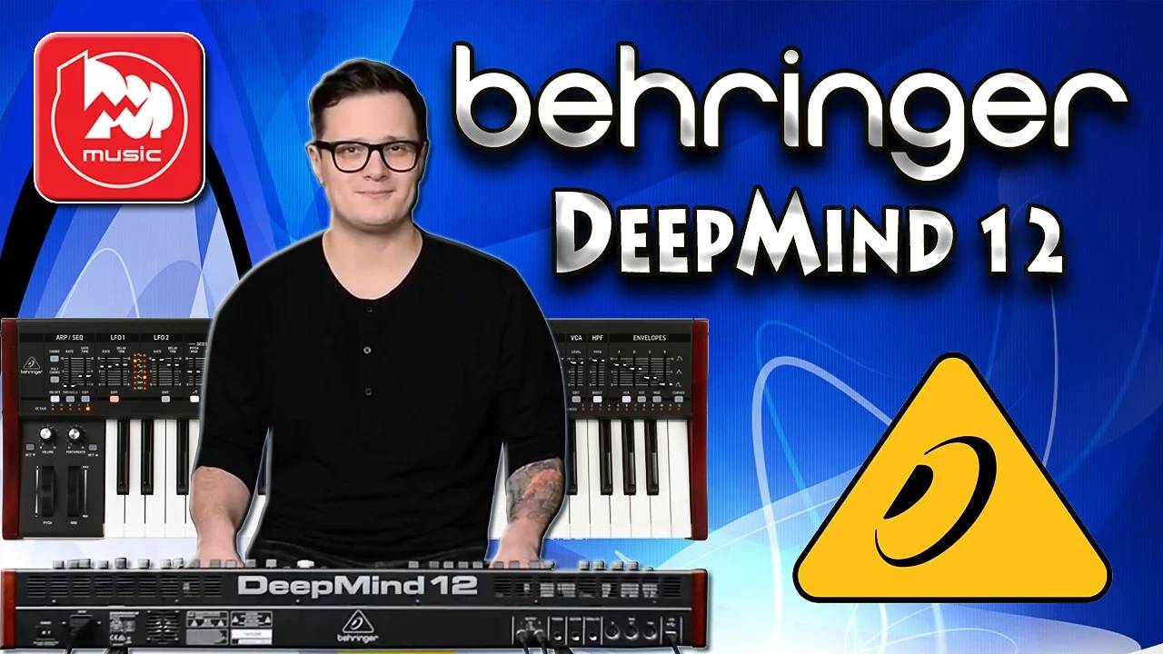 BEHRINGER DeepMind 12 - студийный и концертный синтезатор смотреть онлайн