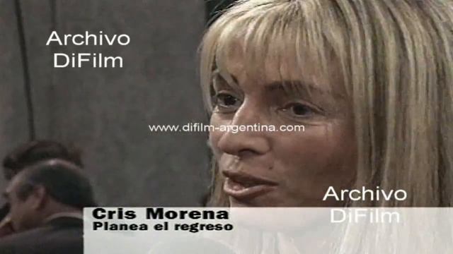 Cris Morena Presentacion Del Compact Disc De Dibu 1996