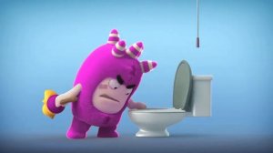 Чудики, 10 серия - Засор в туалете |  Учим цвета на английском | Oddbods, #10 - Clogged toilet