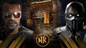 Терминатор против Нуб Сайбота Mortal Kombat 11
