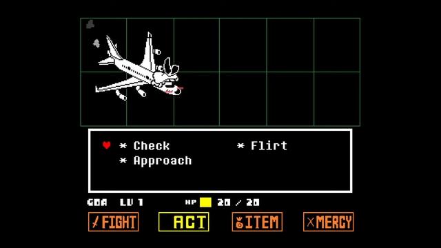Undertale: Spare Tsunderplane-Pacifist