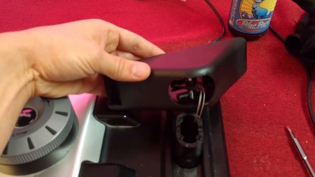 Saitek rudder pedals - repair broken brake spring смотреть онлайн