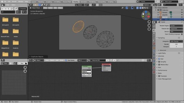 Diamonds - Blender Tutorial смотреть онлайн