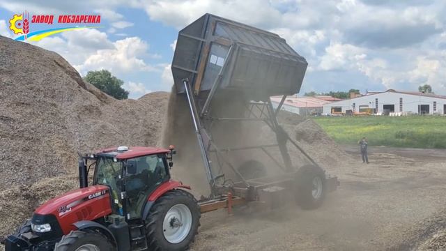 Прицеп самосвальный, с высотой разгрузки до 4,5 м | Испытание новой модели. смотреть онлайн