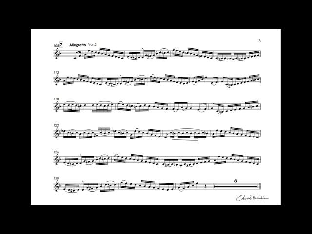 Arban, Jean - Baptiste - Fantaisie and Variations on a German Theme - Charles Gates cornet