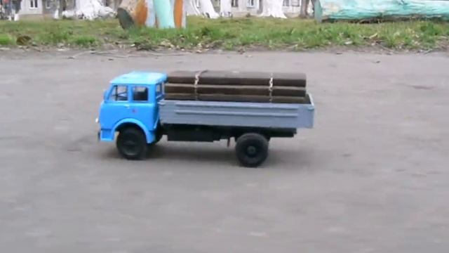RC МАЗ-500А "TEST DRIVE" Handmade Tuning LED RC model Hand made смотреть онлайн