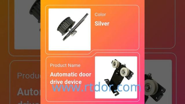 RS3107 automatic telescopic door operator смотреть онлайн