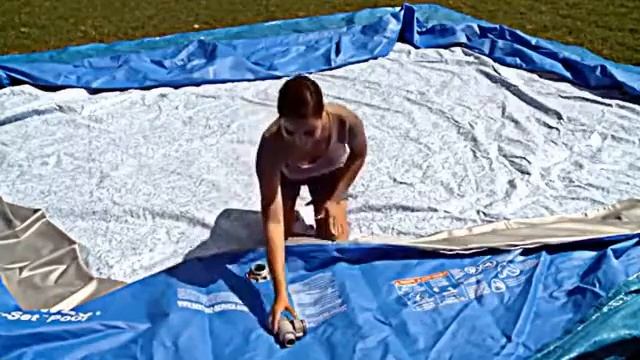 Lamon ru Bestway Fast Set Above Ground Swimming Pool Set Up Video смотреть онлайн