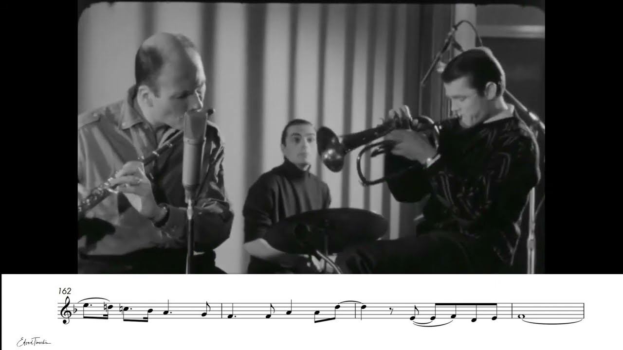 Isn't it romantic - Chet Baker's transcribed trumpet solo